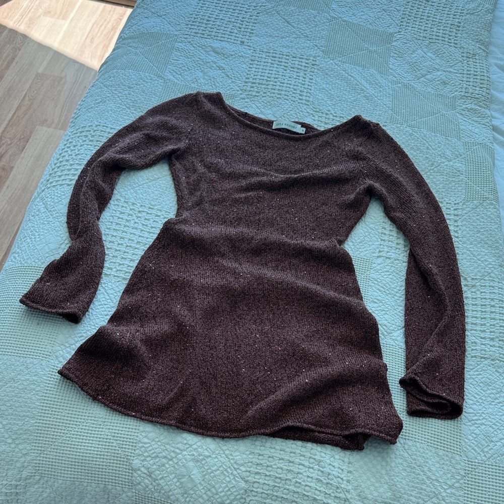 ASTA RESORT Brown Mini Dress